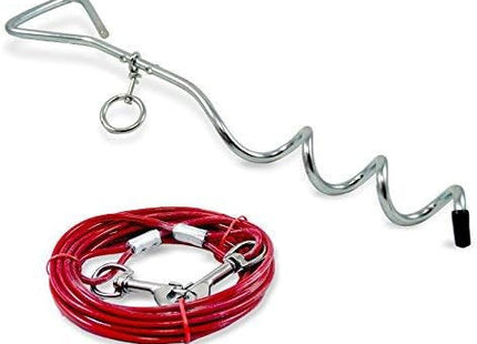 Estaca Con Cable de 5 Metros