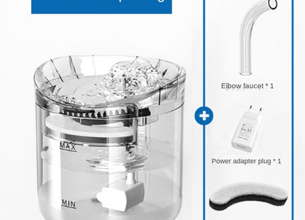 Fuente De Agua Transparente 2 Litros