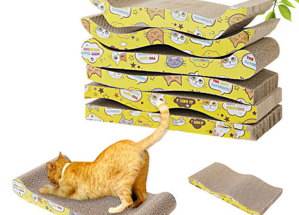 Juguete Rascador Rectangular De Cartón