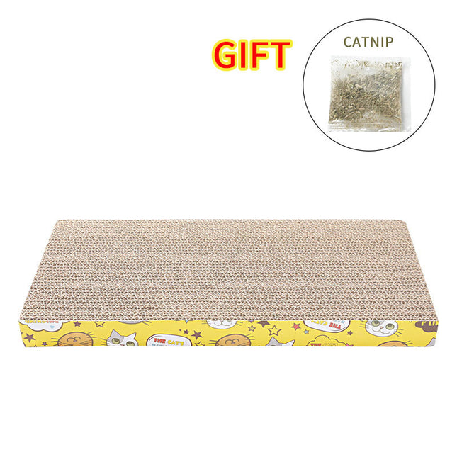 Juguete Rascador Rectangular De Cartón