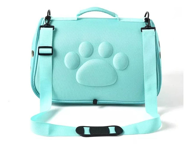 Bolso Transportador Huella Perro Gato Goma Eva