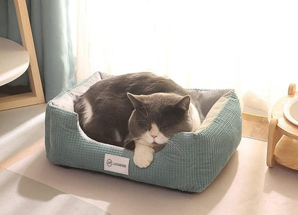 Cama Rectangular Lavable Para Mascotas