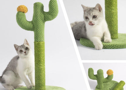Poste Rascador De Cactus Para Gatos