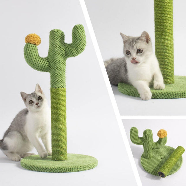 Poste Rascador De Cactus Para Gatos