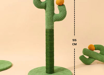 Poste Rascador De Cactus Para Gatos