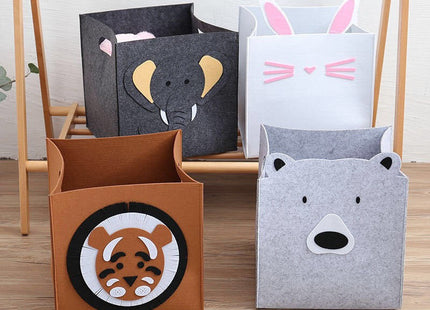 Cesto Canasto Con Diseños De Animales