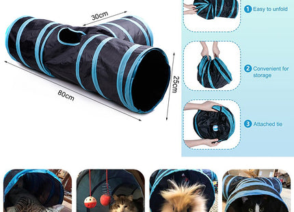 Túnel Plegable Para Gato
