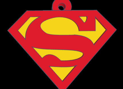 Chapita identificatoria Superman