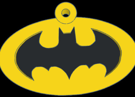 Chapita identificatoria Batman