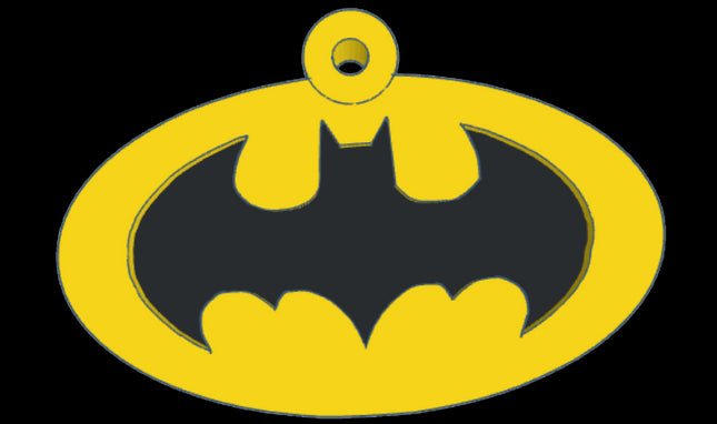 Chapita identificatoria Batman