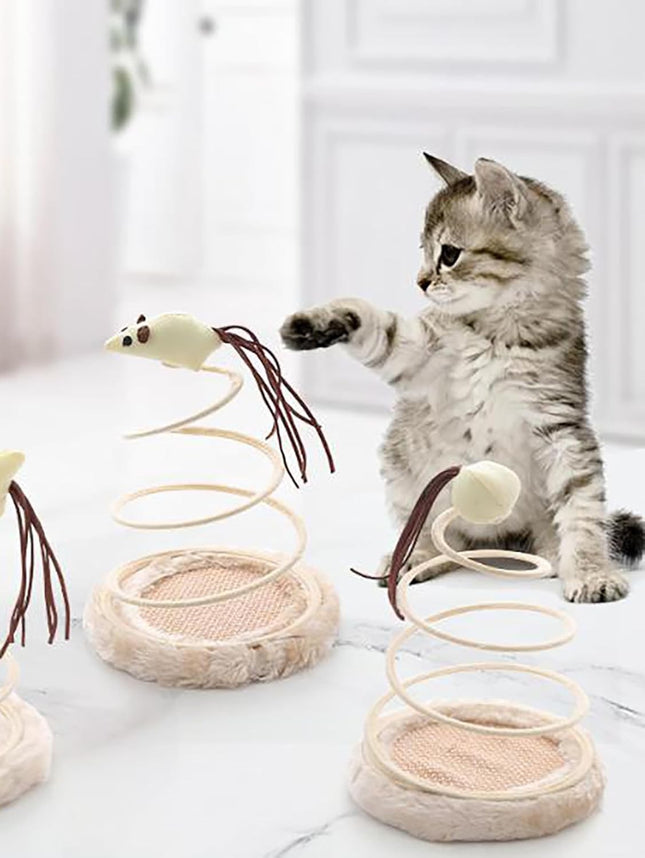 Juguete Para Gato Diseño De Resorte