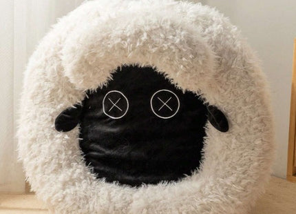Cama Ovejita Cómoda Y Suave Para Mascotas