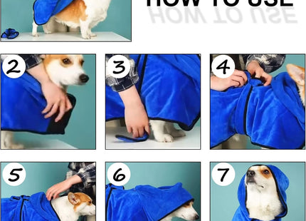 Bata De Baño Para Perros