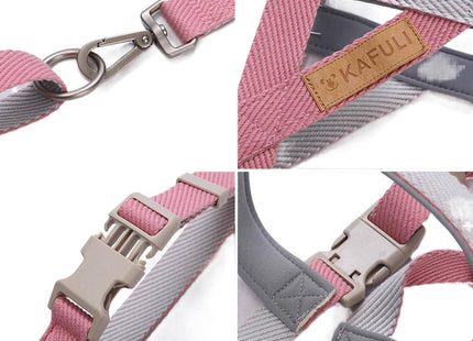 Conjunto de Arnés Y Correa Ajustable