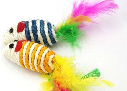 Juguete Ratón De Sisal Para Gatos