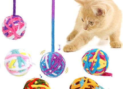 Juguete Bola De Lana Para Gatos
