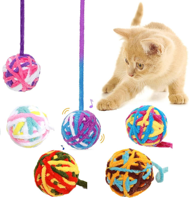 Juguete Bola De Lana Para Gatos