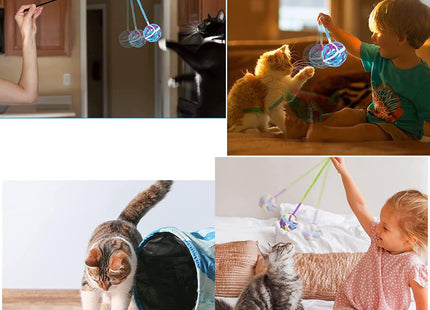 Juguete Bola De Lana Para Gatos