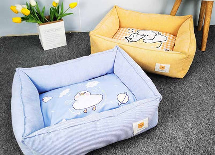 Cama Rectangular Con Diseños