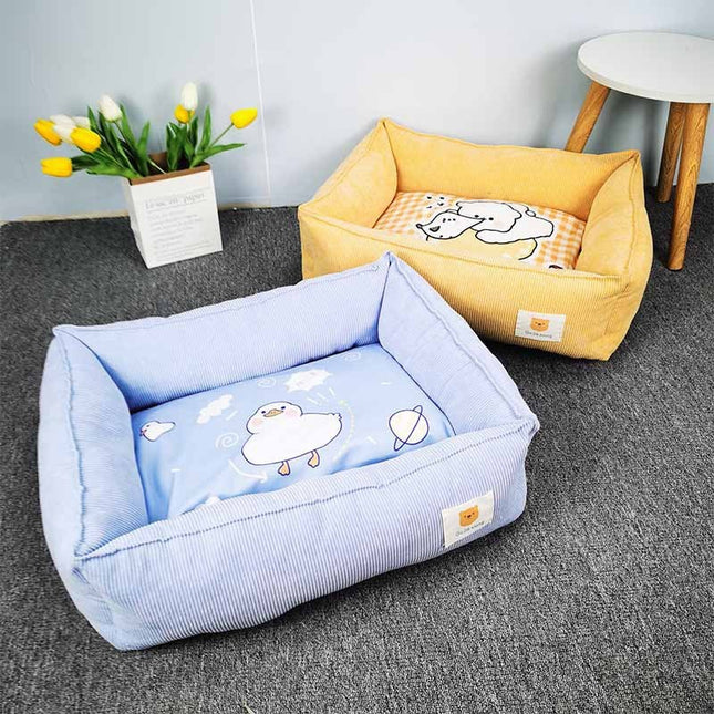 Cama Rectangular Con Diseños