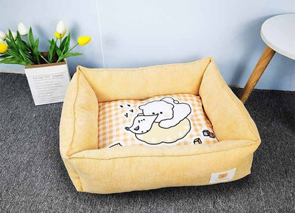 Cama Rectangular Con Diseños