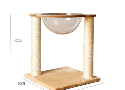 Rascador Con Capsula Para Gatos