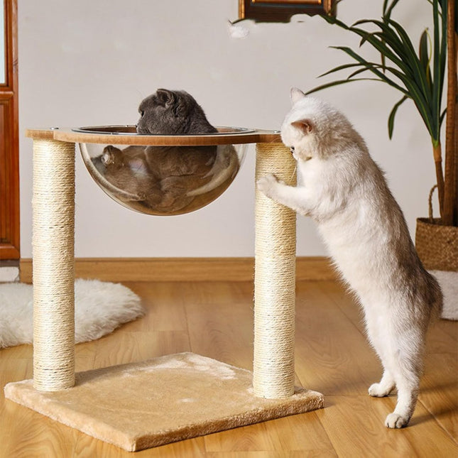 Rascador Con Capsula Para Gatos