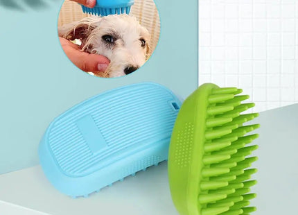 Cepillo De Goma Para Mascotas
