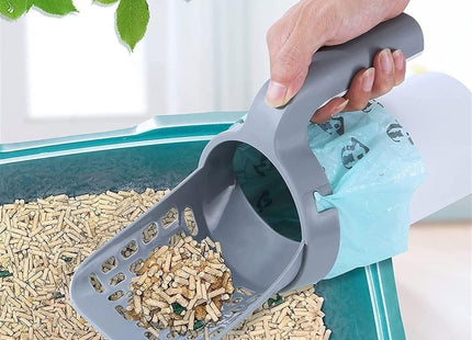 Pala Sanitaria Con Recipiente y Bolsa