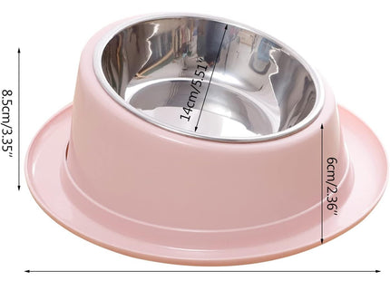 Plato Elevado Acero Inox.