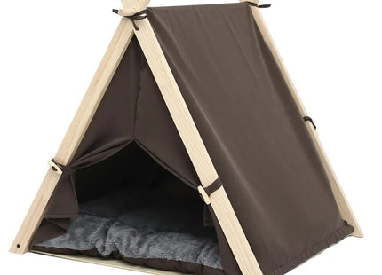 Casa De Madera Triangular
