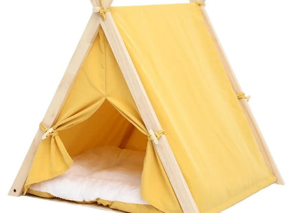 Casa De Madera Triangular