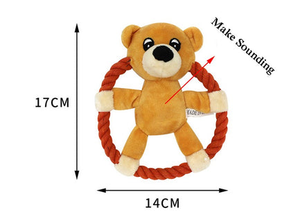 Juguete Cuerda Y Peluche