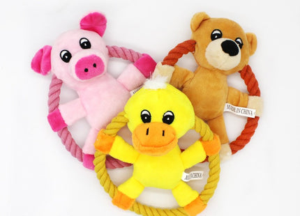 Juguete Cuerda Y Peluche