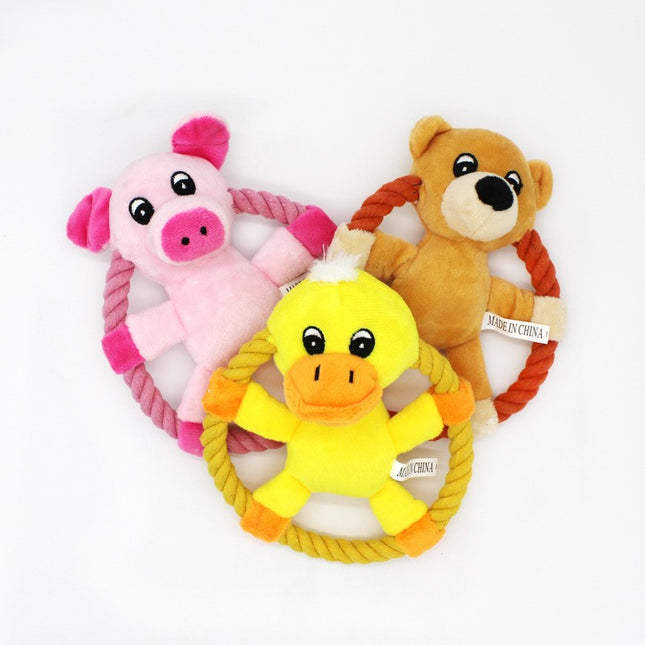 Juguete Cuerda Y Peluche