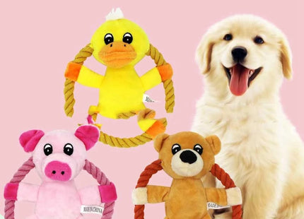 Juguete Cuerda Y Peluche