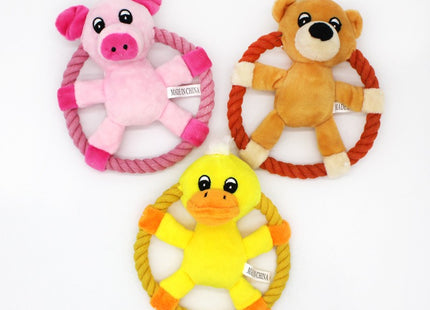 Juguete Cuerda Y Peluche