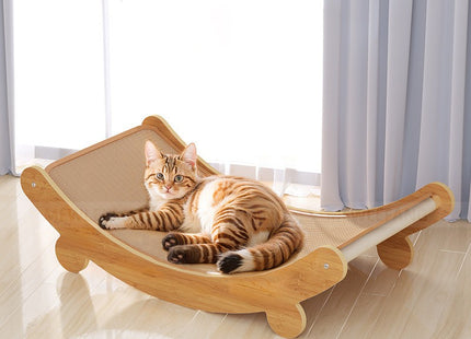 Camita Y Rascador Para Gato