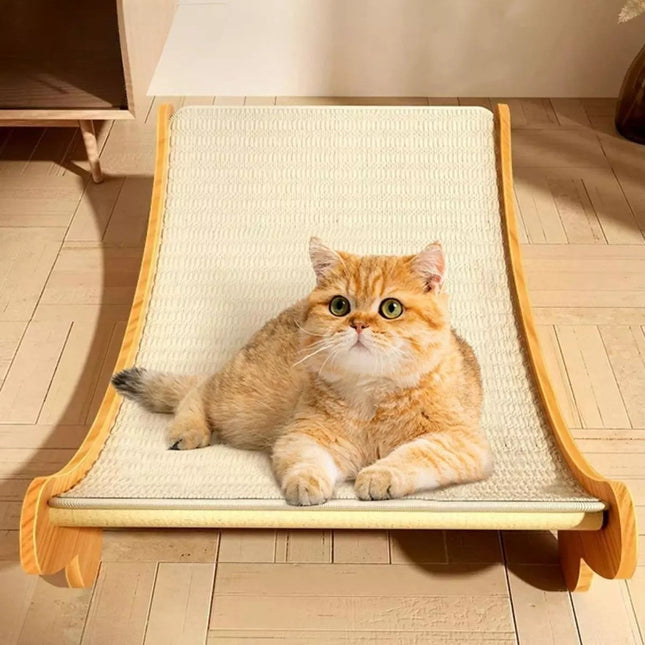 Camita Y Rascador Para Gato