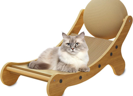 Rascador Cartón Y Sisal Para Gatos