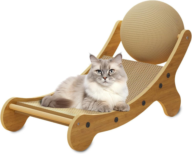 Rascador Cartón Y Sisal Para Gatos