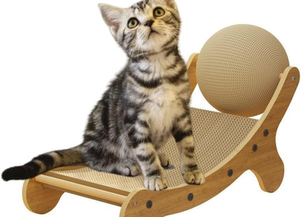 Rascador Cartón Y Sisal Para Gatos