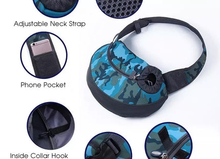 Mochila Morral transportador perro gato varios colores