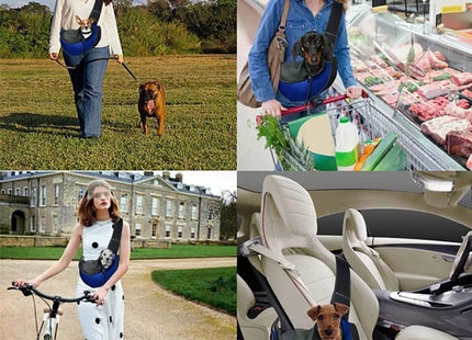 Mochila Morral transportador perro gato varios colores
