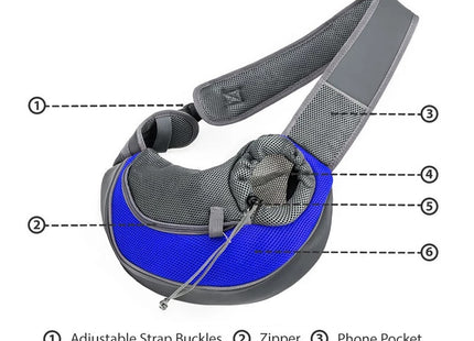 Mochila Morral transportador perro gato varios colores