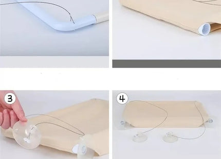 Cucha Cama Gato Aérea Mascotas Para Ventana Ventosa Cómoda