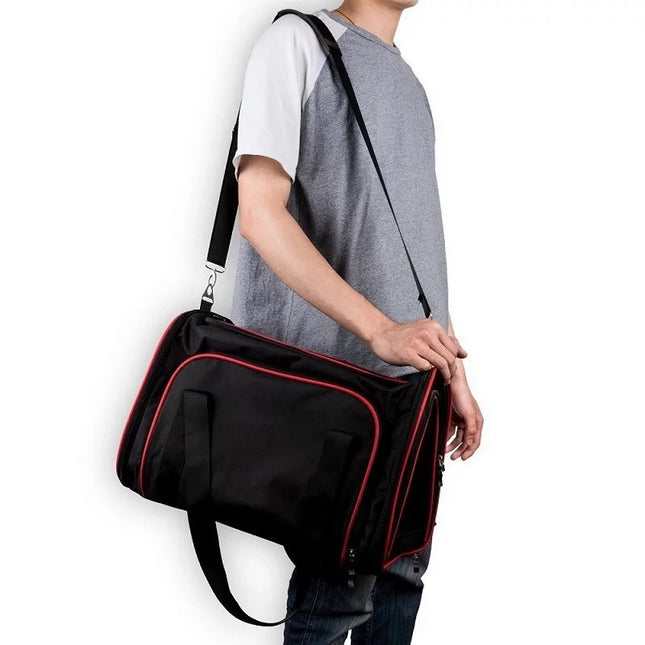 Bolso expansible  transportador de mascotas