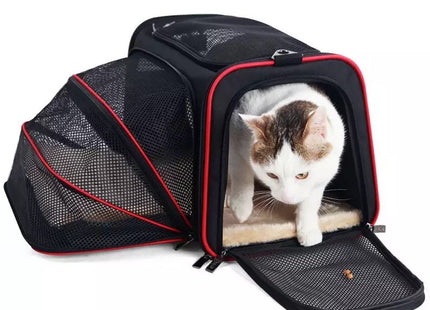 Bolso expansible  transportador de mascotas
