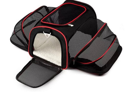 Bolso expansible  transportador de mascotas