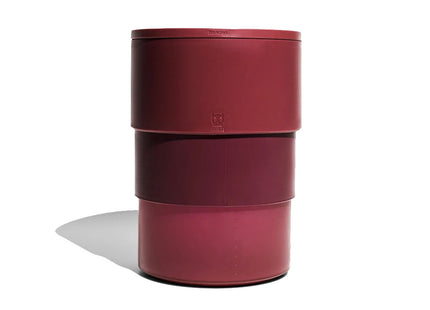 Pote Comedero Zeebowl Bordeaux Altura Ajustable